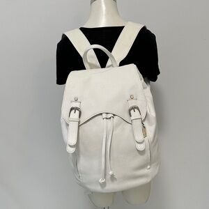 Elegant White Backpack for Women